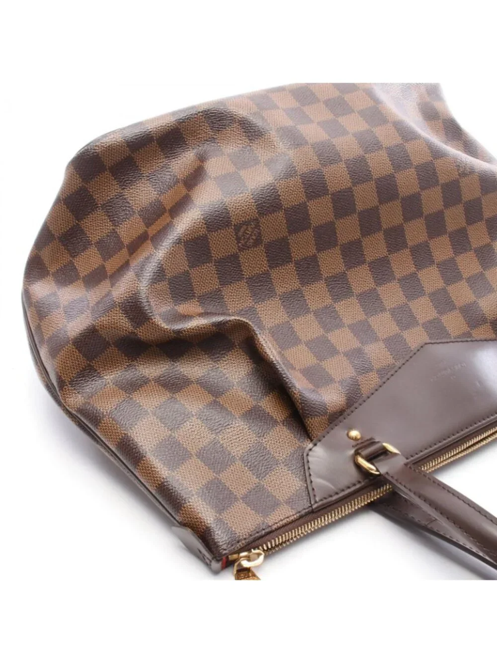 Louis Vuitton Tote Westminster GM Damier Ebene Canvas Leather